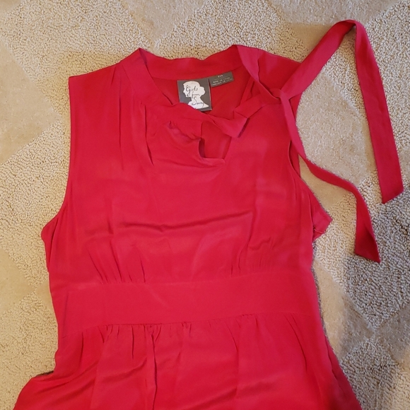 Girls from Savoy Red Dress, size 6 - Picture 3 of 7